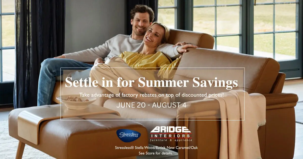Settle in for Summer Savings